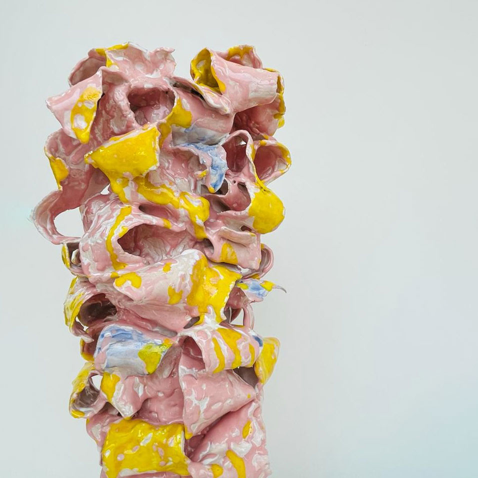 Love Bombing - Tamara Van San - Ceramic - Florian Daguet-Bresson Art