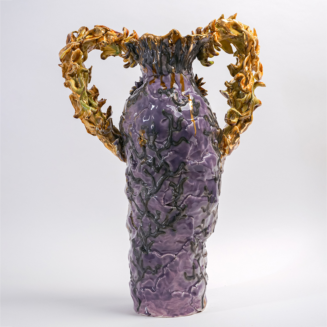 Faye Hadfield - Copper Blossom Back - Daguet-Bresson Art A