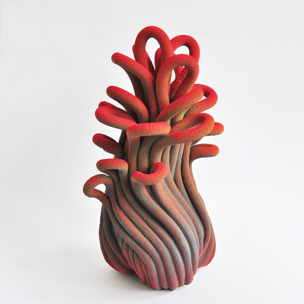 Claire Lindner - Blossoming - céramique émaillée - art contemporain - Florian Daguet-Bresson