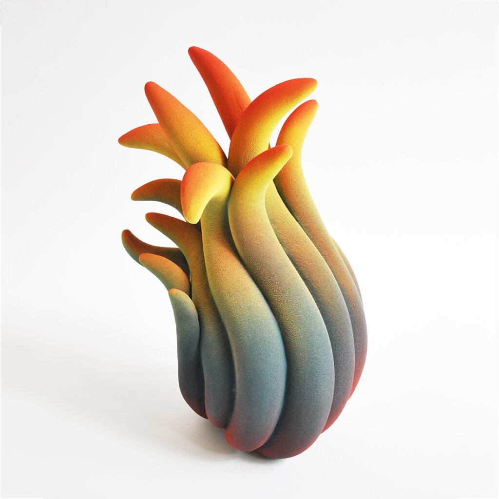 Claire Lindner - Deep Blue - Ceramique Art - Florian Daguet-Bresson