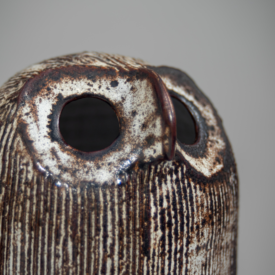 Nicole Anasse - Grand Hibou -27x14,5x12cm -CARRÉ-13