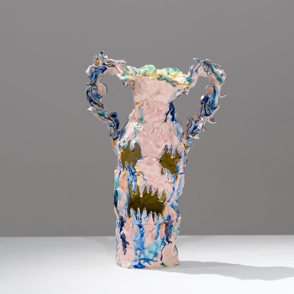 Faye Hadfield - Scary Vase in Sublime Pink