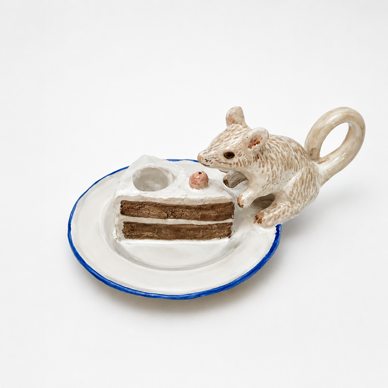 mouse and cake