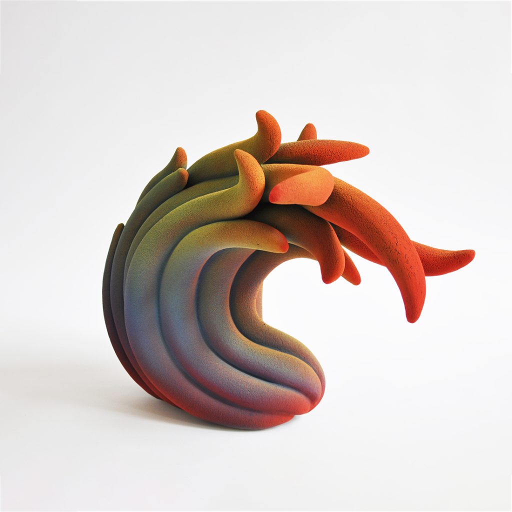 Heat Wave - Claire Lindner Artiste ceramique art - Florian Daguet-Bresson art